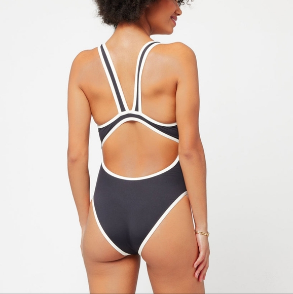 L*Space Ebony Sporty One Piece Swimsuit - Picture 3 of 4